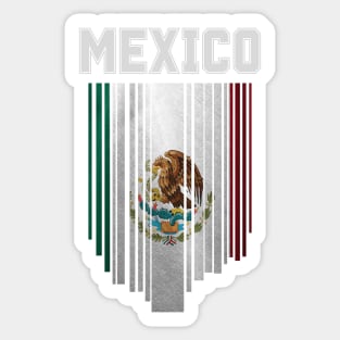 Mexico flag, mexican flag Sticker